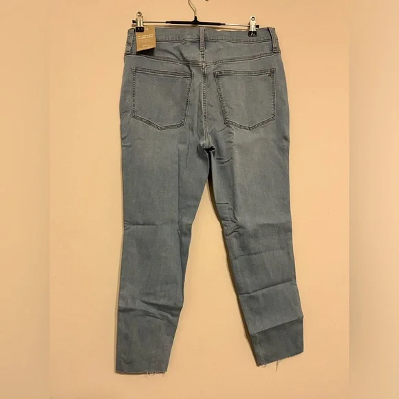 Madewell 10” High Rise Skinny Crop Raw Hem Size 31 - Picture 6 of 10